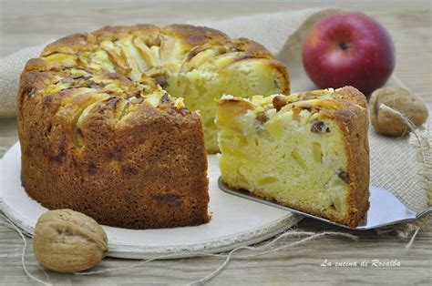 TORTA DI MELE E NOCI Dolci Torte Ricette