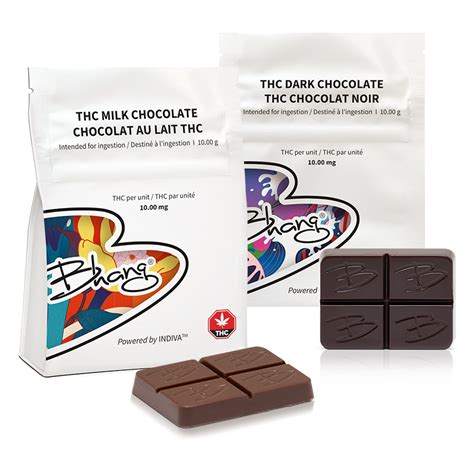 Thc Milk Chocolate Bar Bhang By Indiva Dacanna Hamilton Weed Dispensary