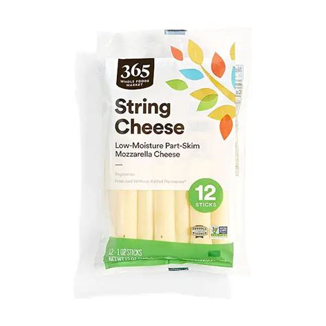 Mozzarella String Cheese At Whole Foods Market