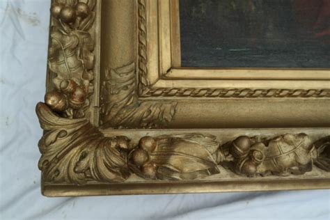 Proantic Nude With A Bird Oil On Canvas By Alexis Ernest Charbonnier