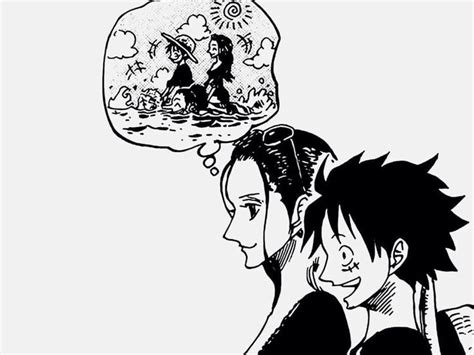 Robin And Luffy One Piece Manga One Piece Anime One Piece Nami