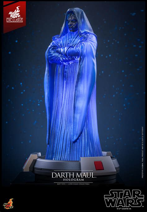 Hot Toys ACS Star Wars I The Phantom Menace Darth Maul Hologram Hot Toys Complete Checklist