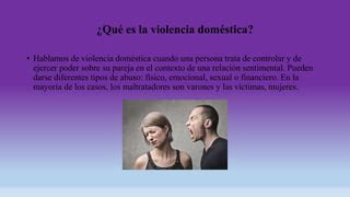 La Violencia Domestica PPT