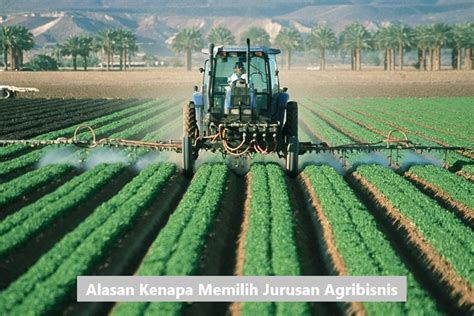 Alasan Kenapa Memilih Jurusan Agribisnis