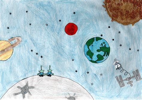 Il cielo I bambini lo disegnano così MEDIA INAF