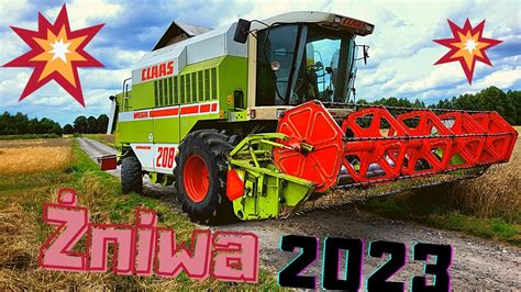 Żniwa 2023 Pszenica na 7 Ton CLAAS MEGA YouTube