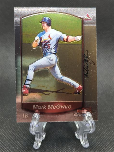 Bowman Chrome Mark Mcgwire Baseball Card Ebay