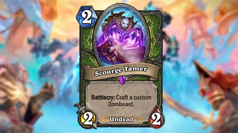 Hearthstone card reveal – meet Scourge Tamer