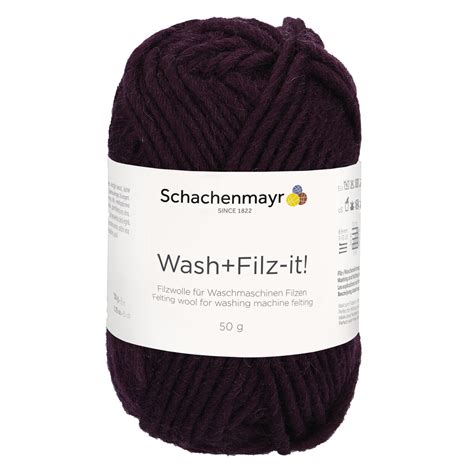 50g Schachenmayr Wash Filz It Filzwolle Stricken Basteln Filzen 59