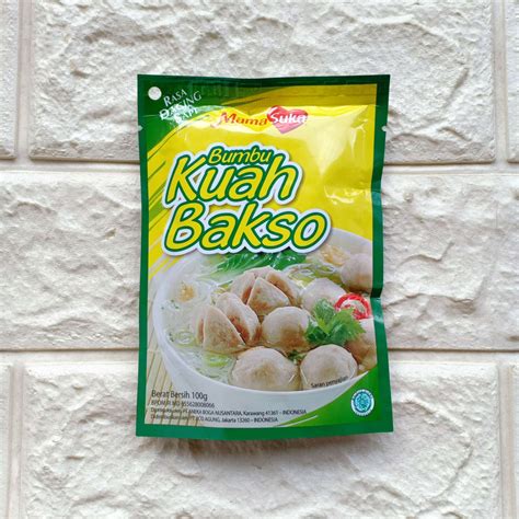 Jual Mamasuka Bumbu Kuah Bakso Gr Rasa Daging Sapi Baso Penyedap