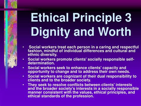 Ppt Code Of Ethics Of The National Association Of Social Workers