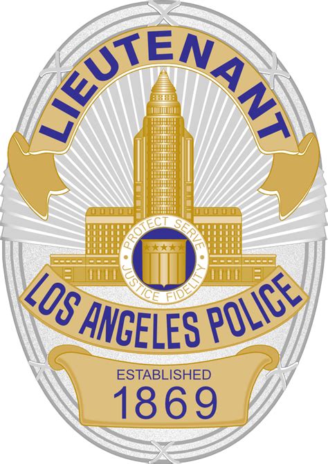 Lapd Detective Badge