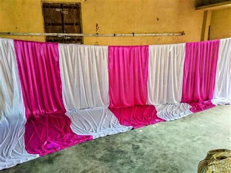 Tent Decoration Side Wall Curtains At Rs 590 Wedding Curtains In