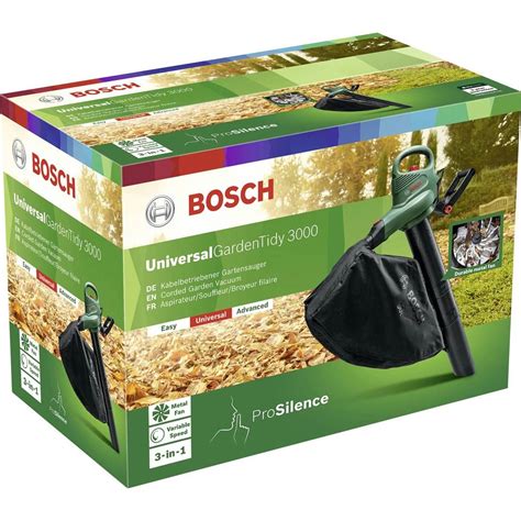 Bosch Green Universalgardentidy W Leaf Blower Vacuum V