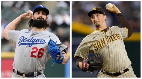 Nlds Game 3 Dodgers At Padres Lineups Starting Pitchers Tv Info