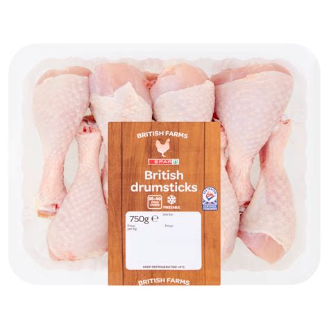 Spar British Farms Drumsticks G