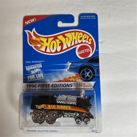 Mattel Toys New In Package Hot Wheels Mattel First Editions Rail Rodder Mint