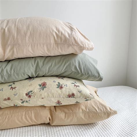 Vintage Floral Pillowcases Cotton Romantic Pillow Cases Etsy