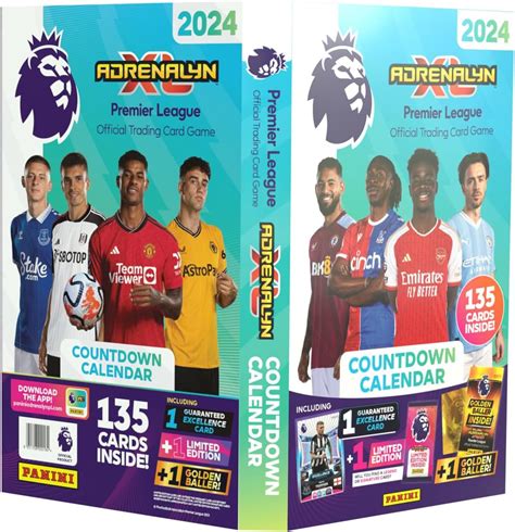 Kalendarz Adwentowy 135 Karty 2024 PREMIER LEAGUE Fantop Pl