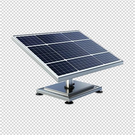 Premium Psd Solar Panel Isolated On Transparent Background Png