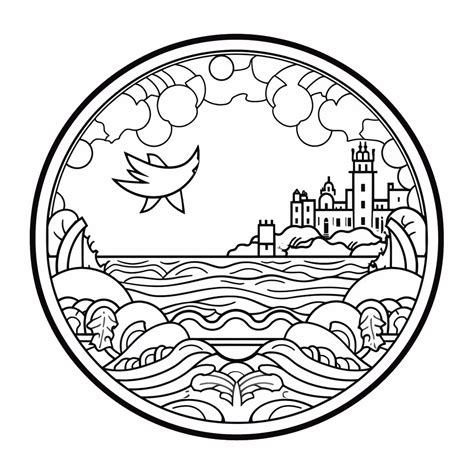 Easy Outer Banks Coloring For Kids Coloring Page