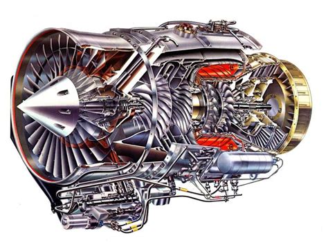 Mechanical Design Mechanical Engineering Jet Engine Parts Drawing