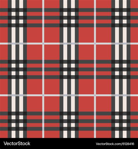 Red And White Tartan