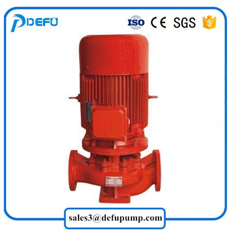 Portable Vertical Inline Centrifugal Booster Fire Fighting Jockey Pump