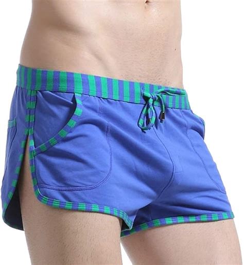 Mode Mens Soft Boardshorts Cotton Home Boxer Brief Shorts Fashion Elastisch Weiches Atmungsaktiv