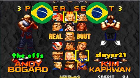 Real Bout Fatal Fury The Offs Brazil Vs Slayer Brazil Rbff Youtube