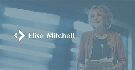 Elise Mitchell Bio Accomplished Keynote Speaker Executive Coach