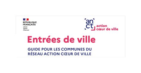 Guide Entr Es De Ville Action Coeur De Ville Pratiquesensante