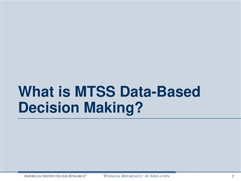 Mtss Essential Component Data Based Decision Making Ppt Download