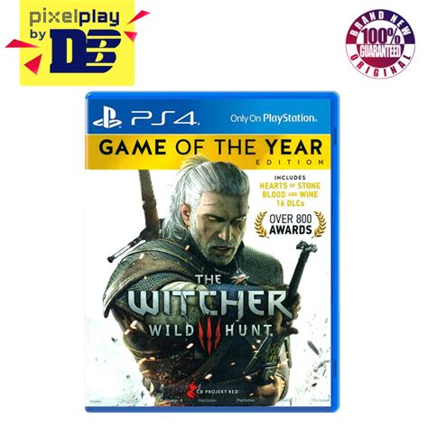 Ps4 The Witcher 3 Wild Hunt Game Of The Year Edition [r3] Lazada Ph