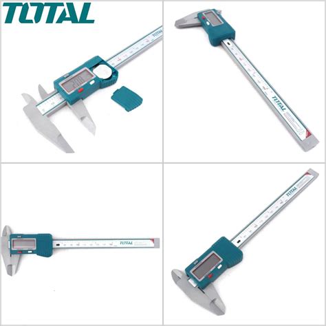 Total Plastic Digital Caliper Mm For Measuring Items