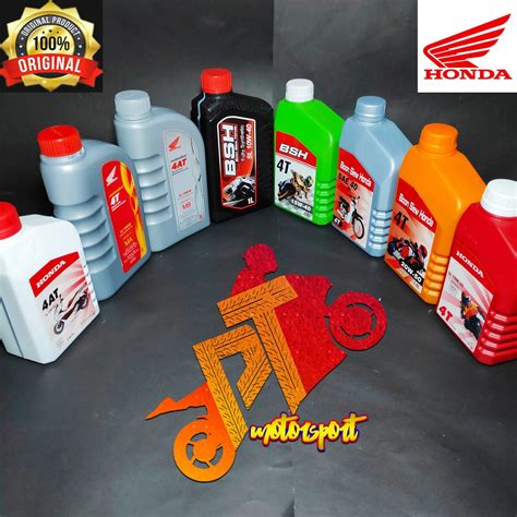 Honda Motorcycle Engine Oil Original All Models Honda Oil T Shopee