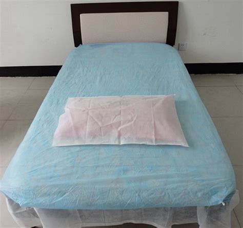 Blue Hospital Disposable Bed Sheet 58 Inch 90 Inch At Rs 40 Piece In