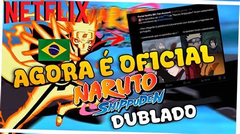 Agora É Real Dublagem De Naruto Shippuden Vai Voltar Youtube