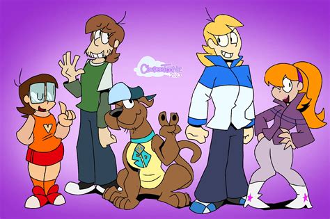 The Scooby Gang By Cloudchuartz On Deviantart