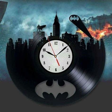 Tic Tac Batman Gifts Vinyl Gifts Clock