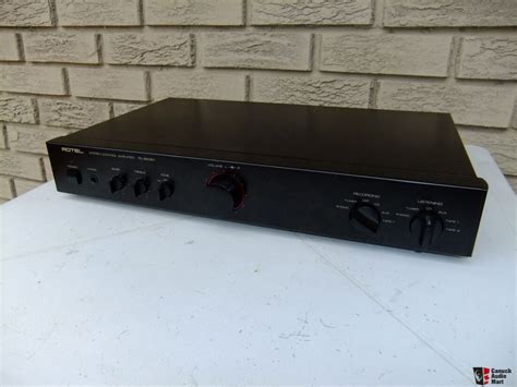 Rotel Rc Bx Audiophile Preamp With Amazing Phono Mm Mc Stage