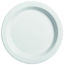 Assiette plate rond blanc porcelaine Ø 23 cm Regithermie Enova 449286