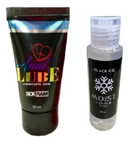 Pack X Dilatador Anal Lubricante Black Ice Cuotas Sin Inter S