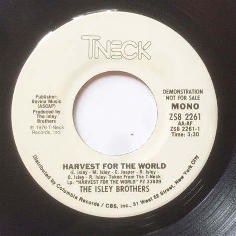 The Isley Brothers - Harvest For The World (1976, Vinyl) | Discogs