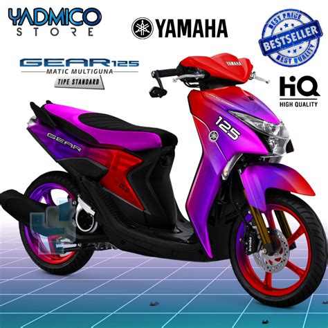 Jual Decal Mio Gear 125 Stiker Motor Mio Gear Full Body Decal