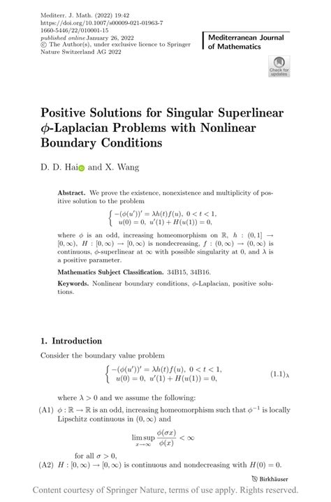 Positive Solutions For Singular Superlinear Phi Laplacian