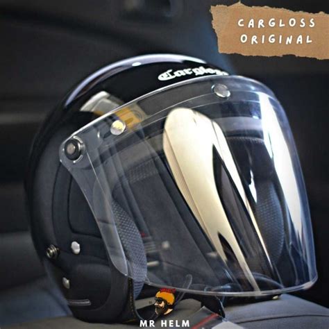 Jual Helm Helem Motor Pria Wanita Sni Dewasa Keren Cargloss Retro