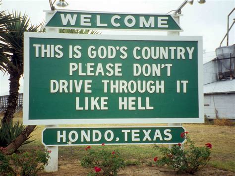 Geographically Yours Welcome: Hondo, Texas