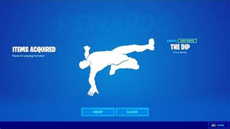 Fortnite: How to Get the Dip Emote For Free | The Nerd Stash