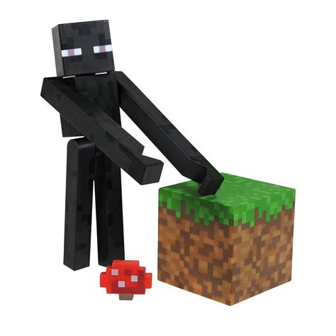 Minecraft Core Enderman Action Figure With Accessory Free Shipping